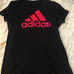 Black Adidas Tee Shirt (medium)